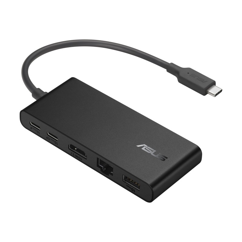 Asus Dual 4K USB-C Dock DC201 | Ethernet LAN (RJ-45) ports 1 | USB 3.0 (3.1 Gen 1) Type-C ports quantity 3 | HDMI ports quantity