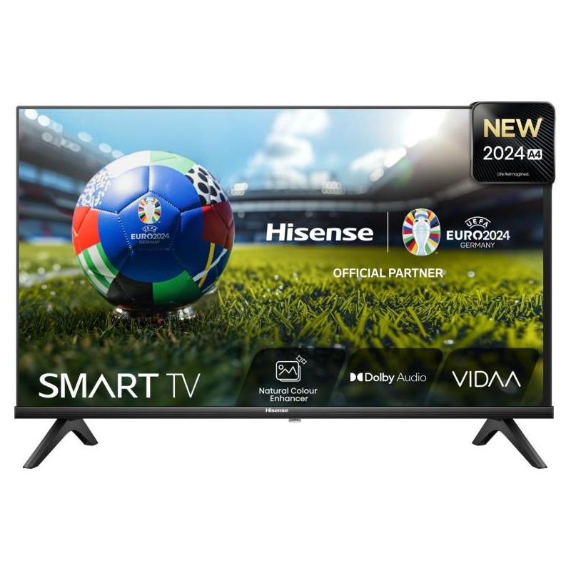 Hisense FHD Smart TV | 40A4N | 40" | Smart TV | VIDAA OS | FHD | Black