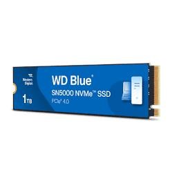 SSD|WESTERN DIGITAL|Blue SN5000|1TB|M.2|PCIe Gen4|NVMe|Write speed 4900 MBytes/sec|Read speed 5150 MBytes/sec|2.38mm|TBW 600 TB|