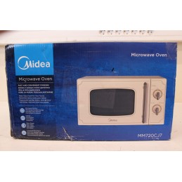 SALE OUT. Midea MM720CJ7 Microwave oven, 700 W, 20 L, Cream | Midea DAMAGE PACKAGING