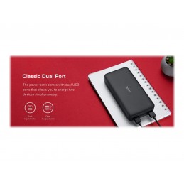 Xiaomi | Redmi Fast Charge Power Bank | 20000 mAh | Black