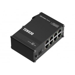 Teltonika Switch | TSW030 | Unmanaged | DIN rail mountable | 10/100 Mbps (RJ-45) ports quantity 8 | Power supply type 2-pin indu