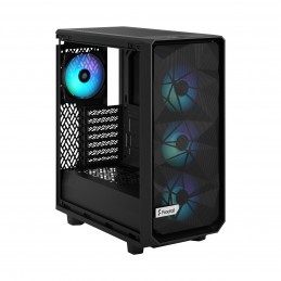 Fractal Design | Meshify 2 Compact Lite RGB | Side window | Black TG Light | Mid-Tower | Power supply included No | ATX