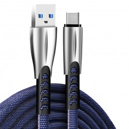 ColorWay Cable USB Type-C (Zinc Aalloy) 2.4 , 1m | CW-CBUC012-BL