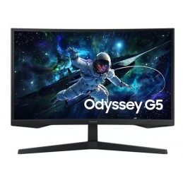 LCD Monitor|SAMSUNG|LS27CG552EUXEN|27"|Gaming/Curved|Panel VA|2560x1440|16:9|165 Hz|Matte|1 ms|Height adjustable|Colour Black|LS