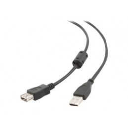 USB 2.0 extension cable A plug/A socket 15ft cable , Length: 4.5 m | Gembird