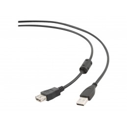 USB 2.0 extension cable A plug/A socket 15ft cable , Length: 4.5 m | Gembird