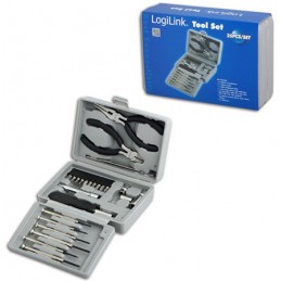 Logilink | Tool Set, 25pcs | Incl. transport boxThe set includes6x micro screwdrivers1x micro cutter1x mini telephone plier1x bi