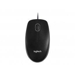 Logitech | Mouse | B100 | Wired | Black