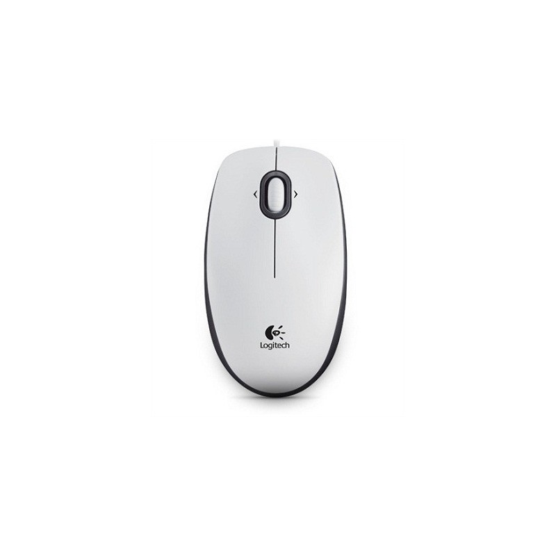 Logitech | B100 | Portable Optical Mouse | White
