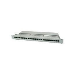 Digitus | Patch Panel | DN-91624S | White | Category: CAT 6 Ports: 24 x RJ45 Retention strength: 7.7 kg Insertion force: 30N max