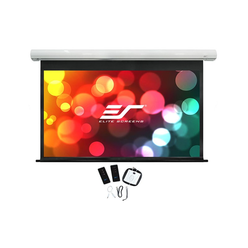 Elite Screens | Saker Series | SK110XHW-E12 | Diagonal 110 " | 16:10 | Viewable screen width (W) 244 cm | White