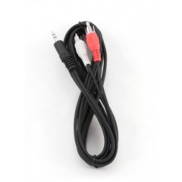 Cablexpert | 2.5m, 3.5mm/2xRCA, M/M | 3.5mm | 2 x RCA