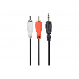 Cablexpert | 2.5m, 3.5mm/2xRCA, M/M | 3.5mm | 2 x RCA