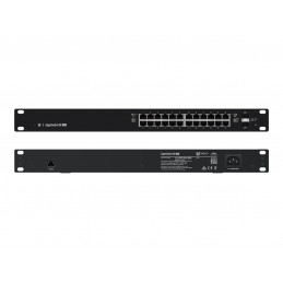 Ubiquiti | Switch | ES-24-250W | Web managed | Rackmountable | Gigabit Ethernet (copper) ports quantity 24 | SFP ports quantity 