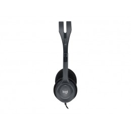 Logitech | Stereo headset | H111 | On-Ear Built-in microphone | 3.5 mm | Grey