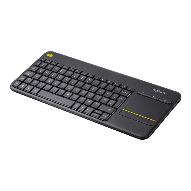 Logitech | K400 Plus | Keyboard with Trackpad | Wireless | NL | Black | USB port | 380 g