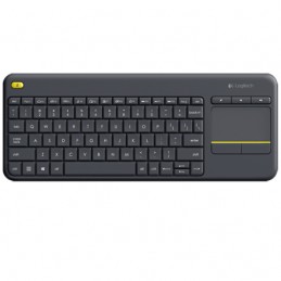 Logitech | K400 Plus | Keyboard with Trackpad | Wireless | NL | Black | USB port | 380 g