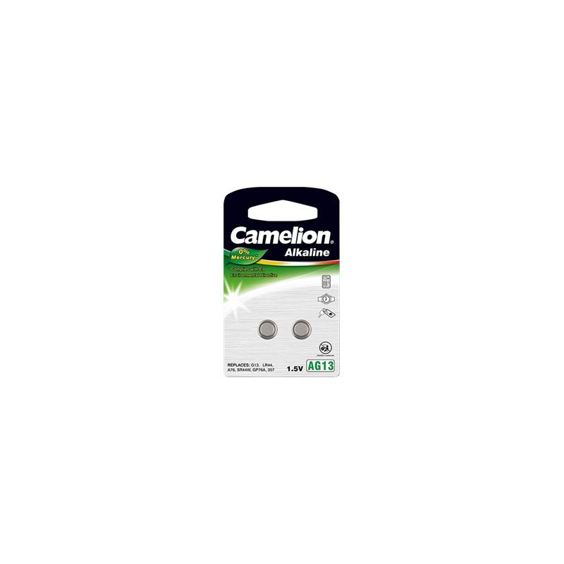 Camelion | AG13/LR44/357 | Alkaline Buttoncell | 2 pc(s)