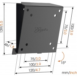 Vogels | Wall mount | MA1010-A1 | Tilt | 17-26 " | Maximum weight (capacity) 30 kg | Black