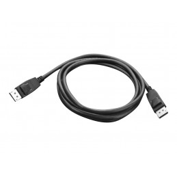 Lenovo | Black | DisplayPort | DisplayPort | DP to DP | 1.8 m