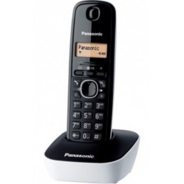 Panasonic | Cordless | KX-TG1611FXW | Built-in display | Caller ID | Black/White | Phonebook capacity 50 entries | Wireless conn