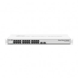 MikroTik | Cloud Smart Switch | CSS326-24G-2S+RM | Managed L2 | Rackmountable | Gigabit Ethernet (copper) ports quantity 24 | SF