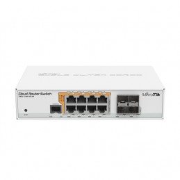 MikroTik | Cloud Router Switch CRS112-8P-4S-IN | Web managed | Desktop | Gigabit Ethernet (copper) ports quantity 8 | SFP ports 