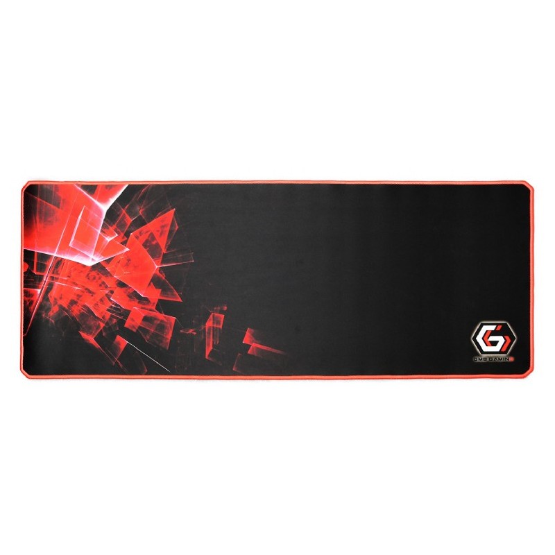 Gembird | Gaming mouse pad PRO, extra large | Black/Red