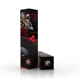 Gembird | Gaming mouse pad PRO, extra large | Black/Red