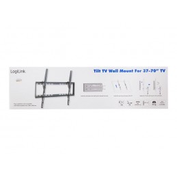 Logilink BP0039 TV Wall mount, 37"-70"", tilt, small | Logilink | Wall Mount | BP0039 | 37-70 " | Maximum weight (capacity) 35 k