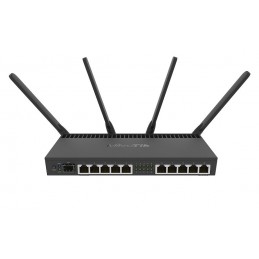 RB4011iGS+5HacQ2HnD-IN | 802.11ac | 10/100/1000 Mbit/s | Ethernet LAN (RJ-45) ports 10 | Mesh Support No | MU-MiMO Yes | No mobi