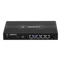 Ubiquiti EdgeRouter ER-4 Ethernet (RJ-45) ports, 4-Core MIPS64 | EdgeRouter ER-4 | No Wi-Fi | 10/100/1000 Mbit/s | Ethernet LAN 