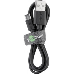 Goobay | Micro USB charging and sync cable | 46800 | USB-A to micro-USB USB 2.0 male (type A) | USB 2.0 micro male (type B)