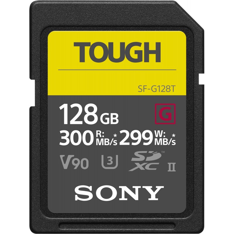 Sony | Tough Memory Card | UHS-II | 128 GB | SDXC | Flash memory class 10