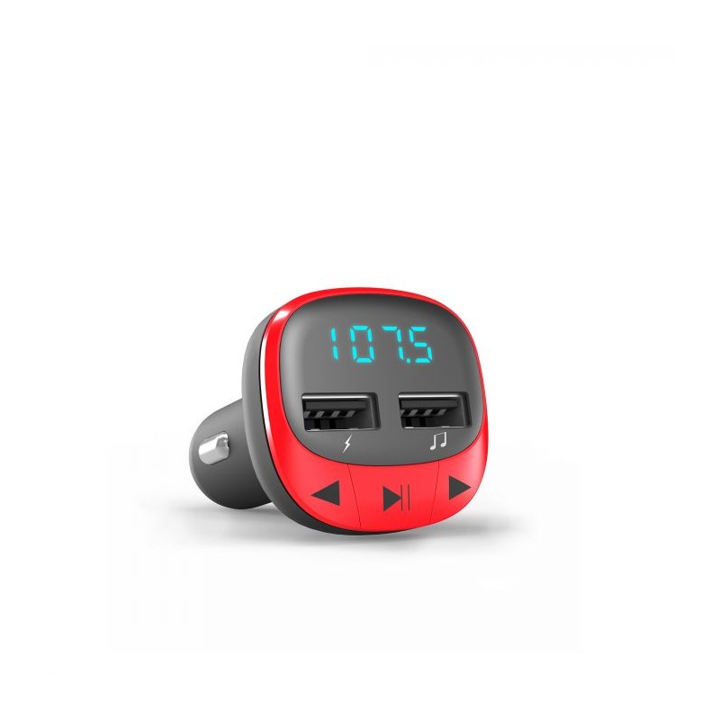 Energy Sistem Car FM Transmitter , Red