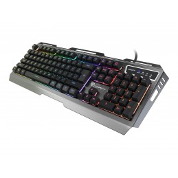 Genesis | Rhod 420 | Gaming keyboard | Wired | RGB LED light | US | 1.6 m | Black