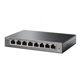 TP-LINK | Smart Switch | TL-SG108PE | Web Managed | Desktop | Gigabit Ethernet (copper) ports quantity 4 | PoE+ ports quantity 4