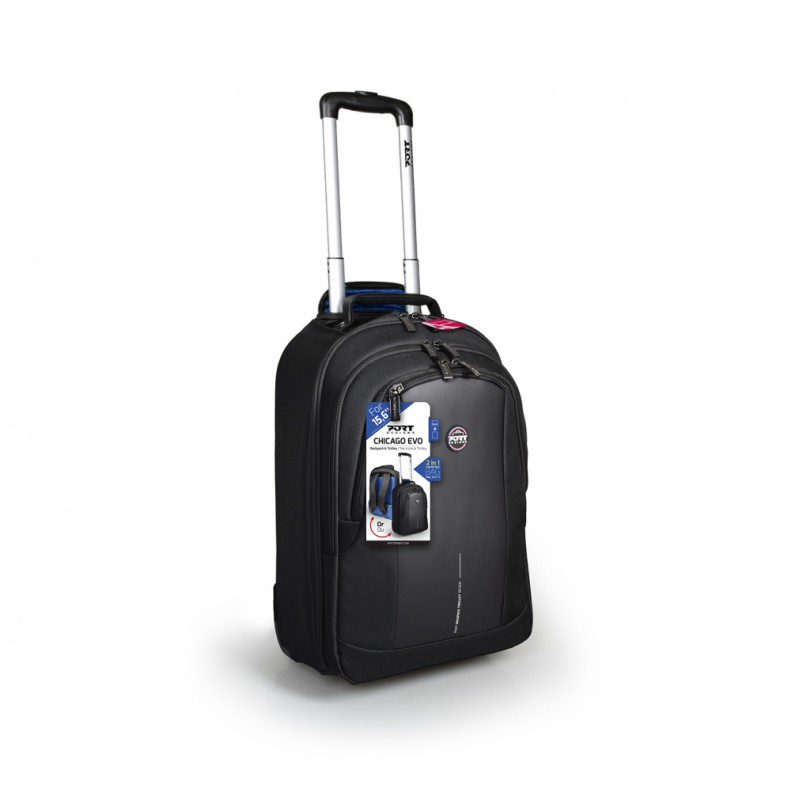 PORT DESIGNS | 170231 | CHICAGO EVO | Fits up to size 15.6 " | Backpack/Roller | Black