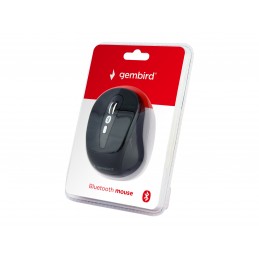 Gembird | MUSWB-6B-01 | Optical Mouse | Bluetooth v.3.0 | Black