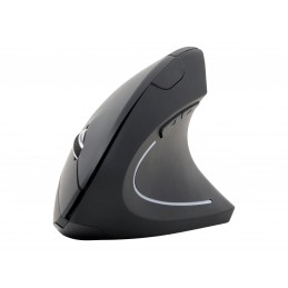 Gembird | MUSW-ERGO-01 | 2.4GHz Wireless Optical Mouse | Optical Mouse | USB | Black