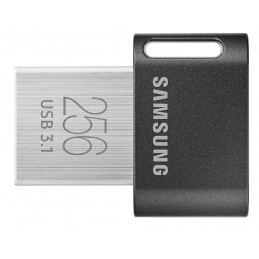 Samsung | FIT Plus | MUF-256AB/APC | 256 GB | USB 3.1 | Black/Silver