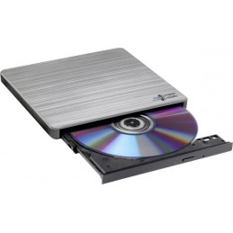 H.L Data Storage | Ultra Slim Portable DVD-Writer | GP60NS60 | Interface USB 2.0 | DVD R/RW | CD read speed 24 x | CD write spee