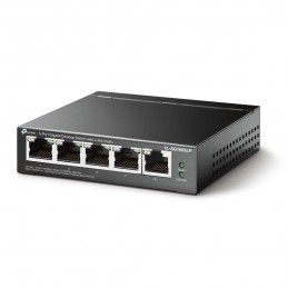 TP-LINK | Switch | TL-SG1005LP | Unmanaged | Desktop | PoE+ ports quantity 4 | Power supply type External