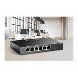 TP-LINK | Switch | TL-SF1006P | Unmanaged | Desktop | 10/100 Mbps (RJ-45) ports quantity 6 | PoE+ ports quantity 4 | Power suppl