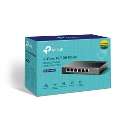 TP-LINK | Switch | TL-SF1006P | Unmanaged | Desktop | 10/100 Mbps (RJ-45) ports quantity 6 | PoE+ ports quantity 4 | Power suppl