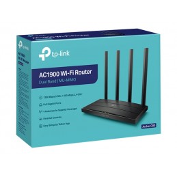 AC1900 Wireless MU-MIMO Wi-Fi 5 Router | Archer C80 | 802.11ac | 1300+600 Mbit/s | 10/100/1000 Mbit/s | Ethernet LAN (RJ-45) por