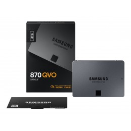 Samsung | SSD | 870 QVO | 4000 GB | SSD form factor 2.5" | Solid-state drive interface SATA III | Read speed 560 MB/s | Write sp