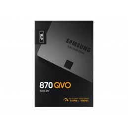 Samsung | SSD | 870 QVO | 4000 GB | SSD form factor 2.5" | Solid-state drive interface SATA III | Read speed 560 MB/s | Write sp