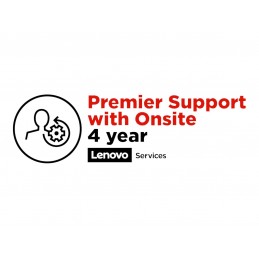 Lenovo | Warranty | 4Y Premier Support (Upgrade from 3Y Premier Support) | 4 year(s)